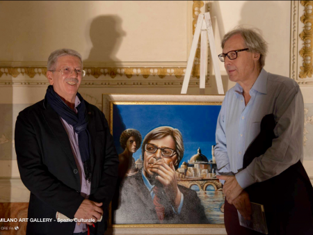 VENEZIA - CON IL PROF SGARBI opera dedicata al critico e seduttore d’arte