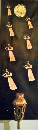 La Favola Bella anno 2011 cm 40 x 140 ,tecnica mista su tela